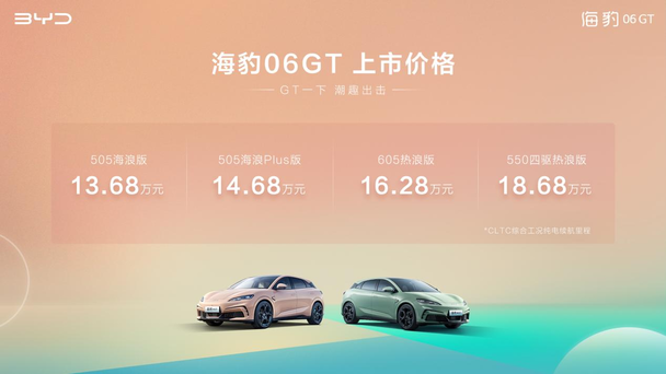 豹力GT 狮不可挡!比亚迪海洋 海豹06GT&海狮05DM-i沈阳联袂上市 豹力GT 狮不可挡!比亚迪海洋 海豹06GT&海狮05DM-i沈阳联袂上市