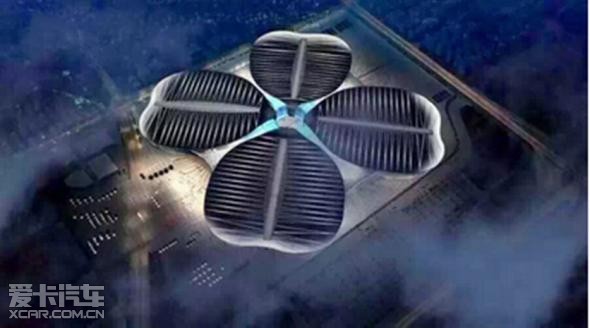 上海车展启用"四叶草"新展馆