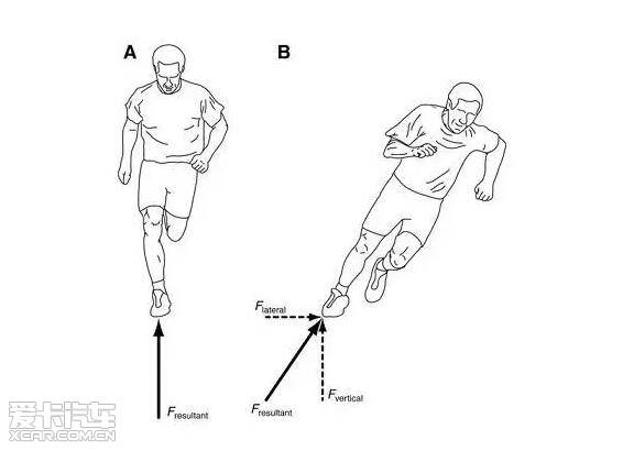 弯道跑技术动作挂图图片