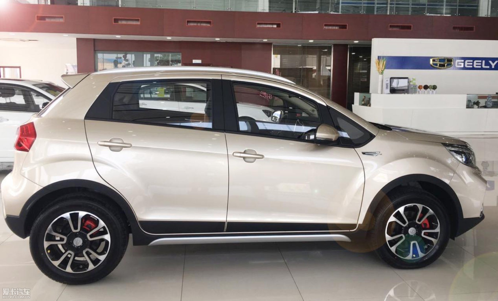 远景x3实车到店,小编带您一览新容