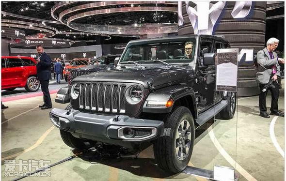 2018北美车展:jeep新一代牧马人亮相
