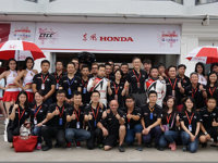 �˶���������Honda ��ҫCTCC�Ϻ���ɽվ