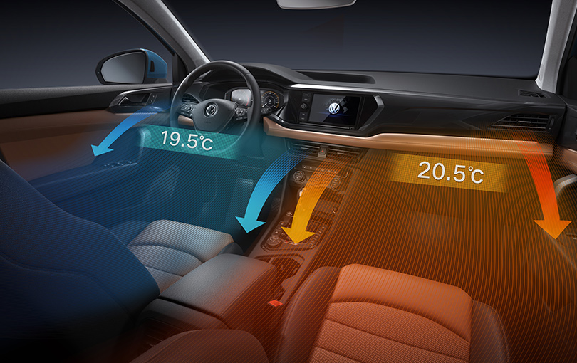 智能双区全自动空调