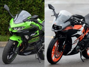  ���Ž����ܳ���ôѡ RC390�Ա�Ninja400