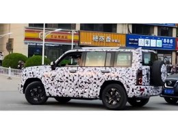 定名“翔龙” 哈弗硬派越野谍照曝光