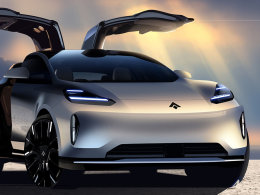 定位中大型SUV 昊铂HT渲染图正式发布