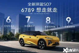 深蓝S07 AI激光版上市：限时14.99万起，800V+6C快充