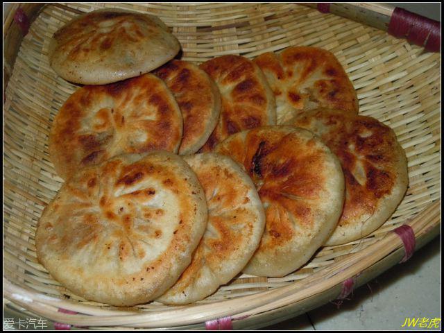 美食diy沙葱馅饼