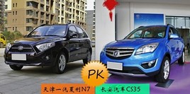 SUV�����С���� ����N7�Աȳ���CS35