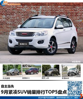 �������� 9�½���SUV��������TOP5�̵�