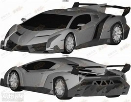 蘭博基尼Veneno國(guó)內(nèi)申報(bào)圖 全球限量3臺(tái) 蘭博基尼Veneno國(guó)內(nèi)申報(bào)圖 全球限量3臺(tái)