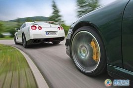 ԩ��·խ �ղ�GT-R�Աȱ�ʱ��911 Turbo