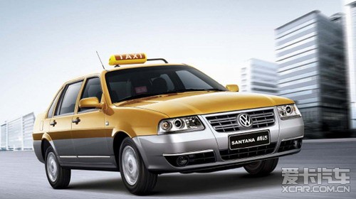 大庆桑塔纳畅达双燃料出租车专用车