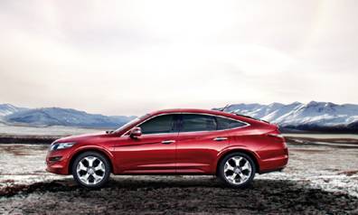 歌诗图(crosstour)将轿跑车时尚动感流线外观和敏捷精