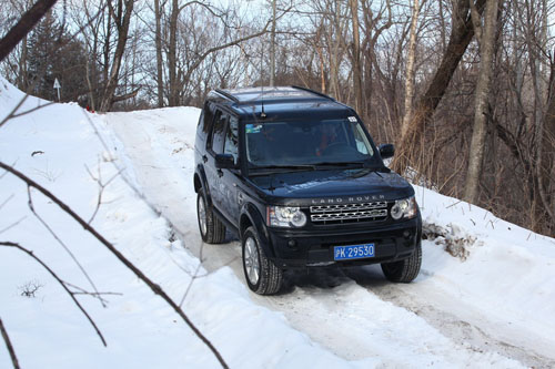 路虎全系挑战冰天雪地精臻演绎suv传奇