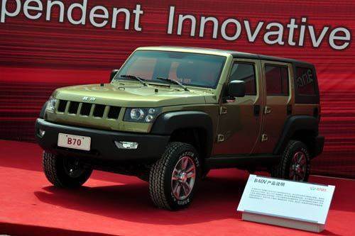 北汽版jeeprubicon全新越野車b70解讀