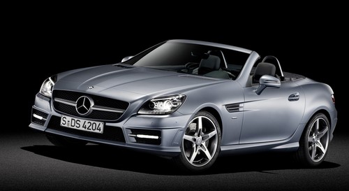 激情奔放 全新奔驰slk敞篷跑车开始预售