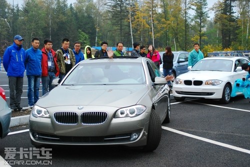 试驾项目讲解2011bmw北区媒体试驾体验活动-冬季驾驶技巧研讨会宝马