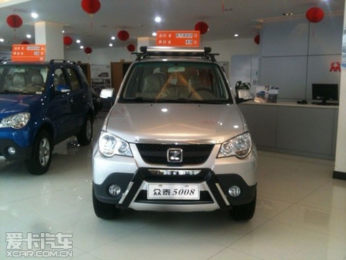 众泰5008四月尊享钜惠 运动版抢先到店