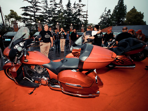 美国重型摩托victory上海区车友见面会