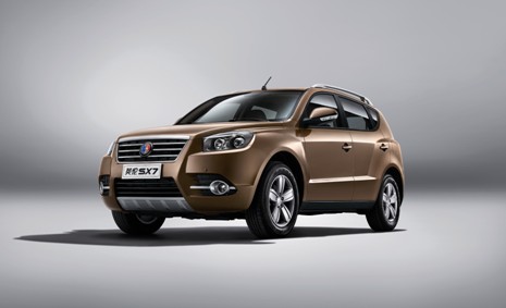 发力suv市场 吉利英伦sx7将上市