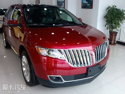 美式suv 中汽之星林肯mkx红色现车到店