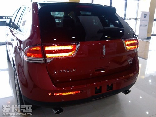 美式suv 中汽之星林肯mkx红色现车到店
