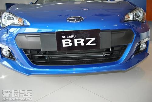 宜昌斯巴鲁超炫新款跑车brz爱卡到店实拍