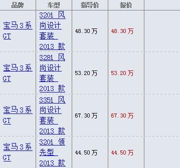 bmw3gt参数配置更强动力更大空间