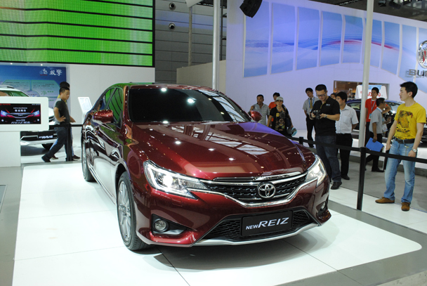 无锡丰田新锐志于无锡第六届车博会上市