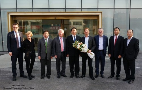 沃尔沃汽车全球总裁莅临上海通孚祥沃尔沃