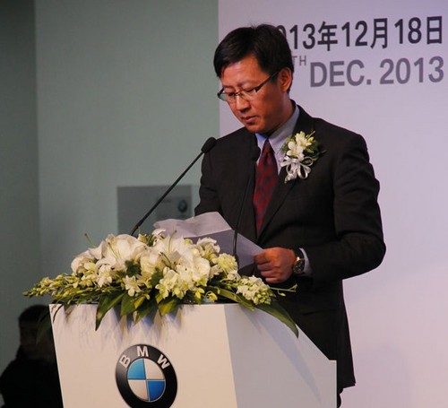 指挥部领导致辞】在开业仪式现场,宝马东区售后高级经理刘祥先生表示