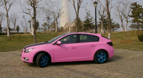 换种颜色别样精彩科鲁兹掀背车小改作业