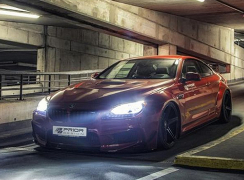 priordesign改装宝马6系coupe宽体套件