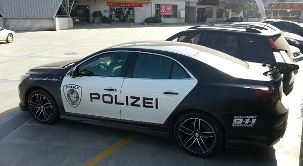迈锐宝制服暗黑来袭雪佛兰与警车的那些事