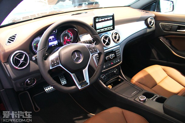 撕裂空气的子弹 实拍图解奔驰cla260