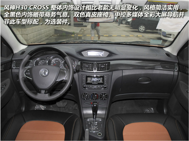 时尚跨界两不误 东风风神h30 cross实拍