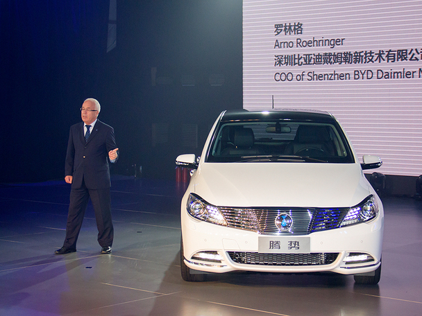 denza腾势纯电动汽车 上海至臻上市