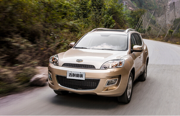 宜家宜商真正大七座 试驾吉利豪情suv