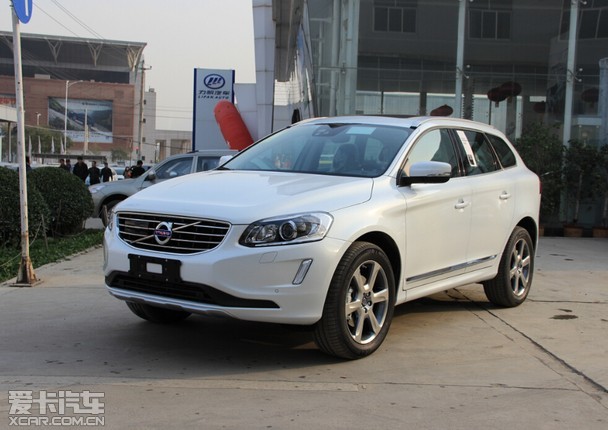沃尔沃xc60兰州调查白色展车已经到店