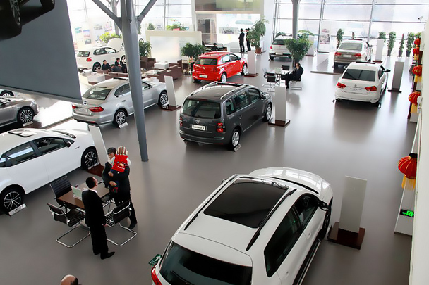 创美好汽车生活 实拍新疆申新大众4s店