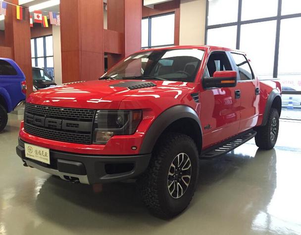 最新款福特f150猛禽红色杭州现车销售