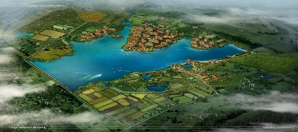 扬州天乐湖平面图图片