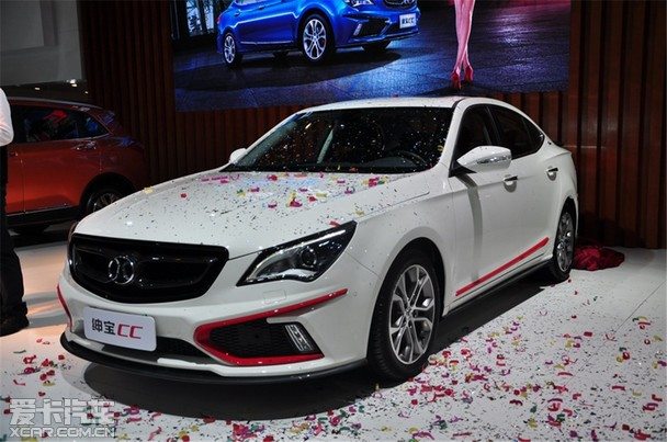 北汽绅宝cc东莞正式上市 售9.98-14.98万