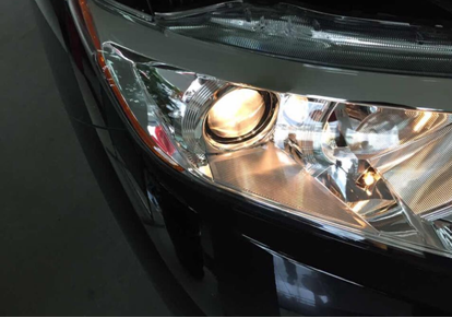 led车灯改装:雪莱特led大灯装车组图