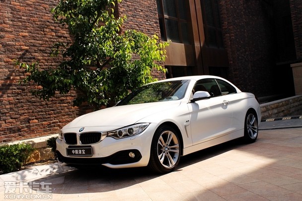 动感之中见优雅实拍宝马428i硬顶敞篷