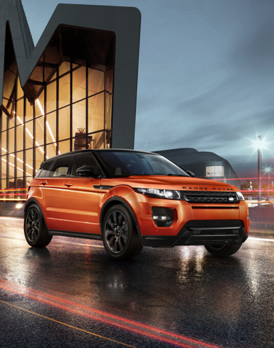 极炫之光 耀动都市 路虎揽胜极光敢秀不一样