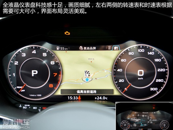 演绎激情与浪漫爱卡实拍2015款奥迪tt