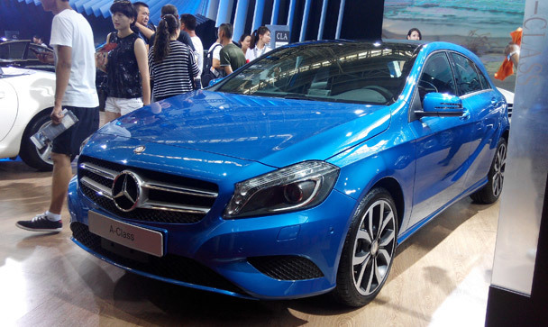 中升奔驰在哈尔滨国际车展c13展位等你