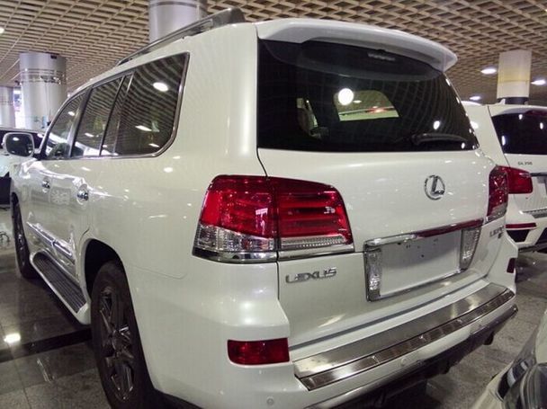 进口15款雷克萨斯570s运动白色黑色金色